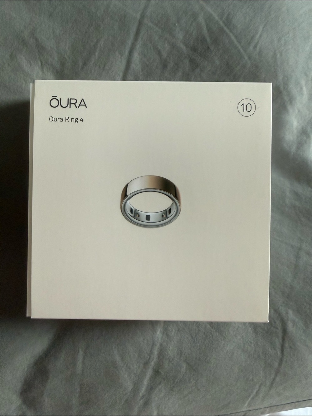 Oura ring 4 rose gold - size 10